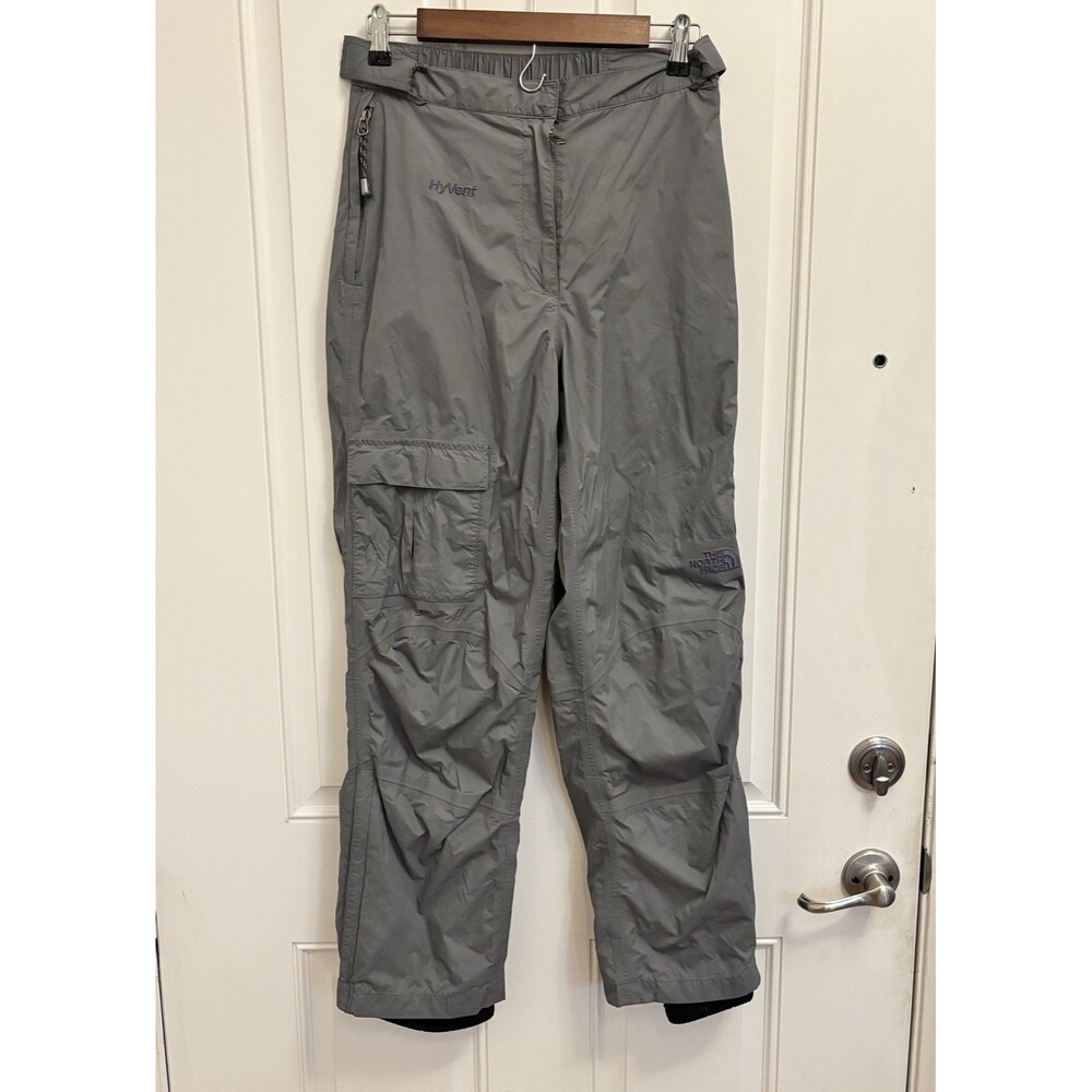 North Face Women’s pants Medium Gray Freedom Insulated Ski Snowboard Dryvent